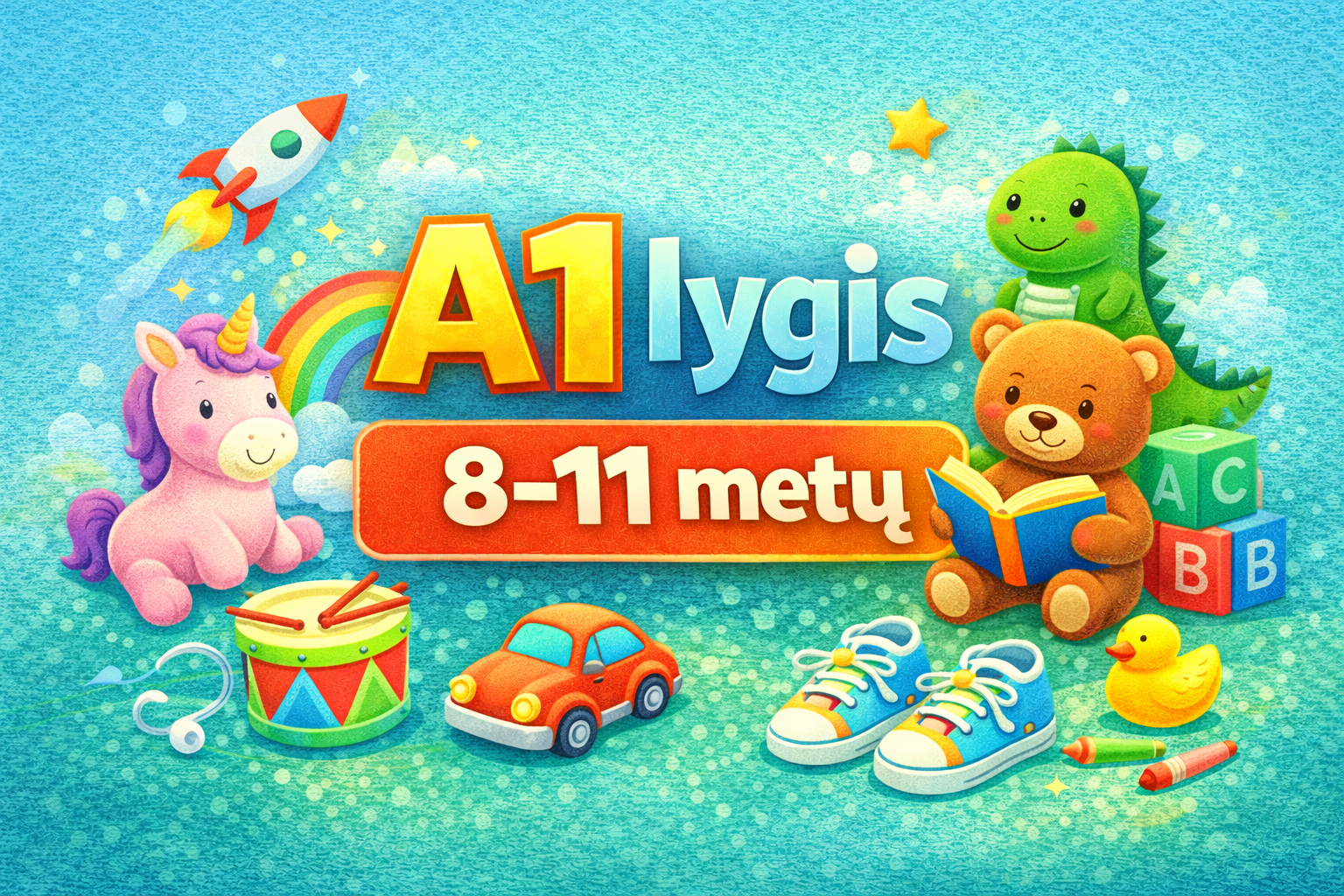 A1 lygis: 8-11 metų